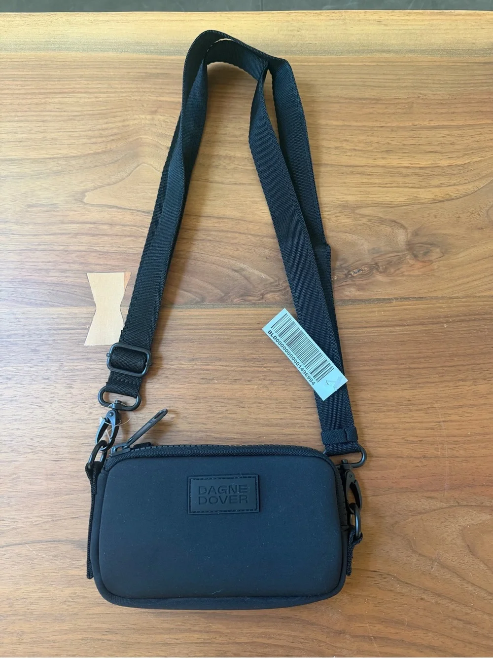 NEW Dagne Dover Mara Neoprene Phone Sling - Black